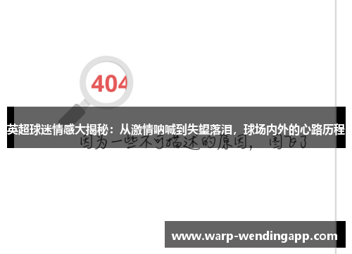 英超球迷情感大揭秘:从激情呐喊到失望落泪,球场内外的心路历程 英超球迷情感大揭秘:从激情呐喊到失望落泪,球场内外的心路历程