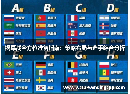 揭幕战全方位准备指南:策略布局与选手综合分析 揭幕战全方位准备指南:策略布局与选手综合分析